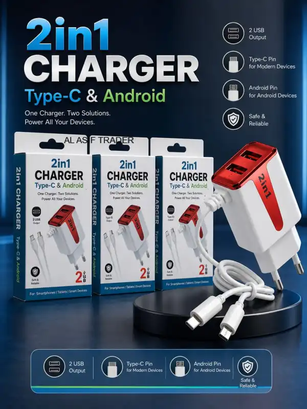 2 IN 1 CHARGER